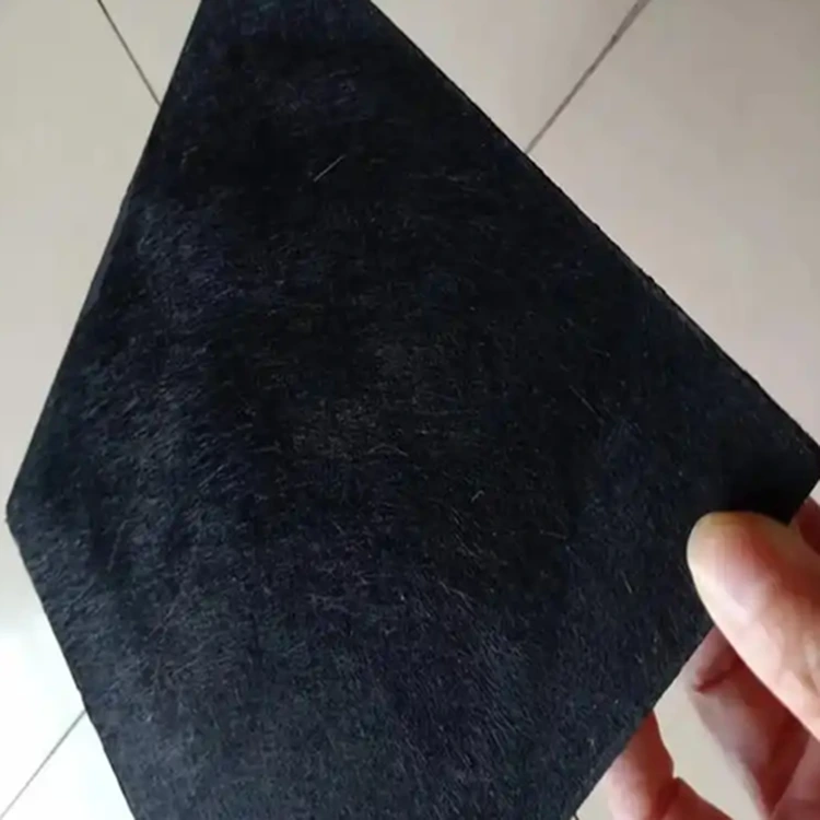 Schwarze Glasfasermatte zur Gebäudewärmedämmung